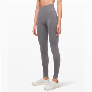 *NWT* lululemon Ebb to Street Tight in Titanium